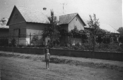 This is the house in Nyirbeltek, Hungary where Andras Demeter was born on August 5th, 1922