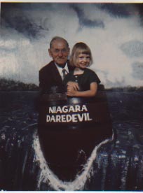         Mihaly Demeter, my grampa and me, 1971 Niagara Falls, Canada